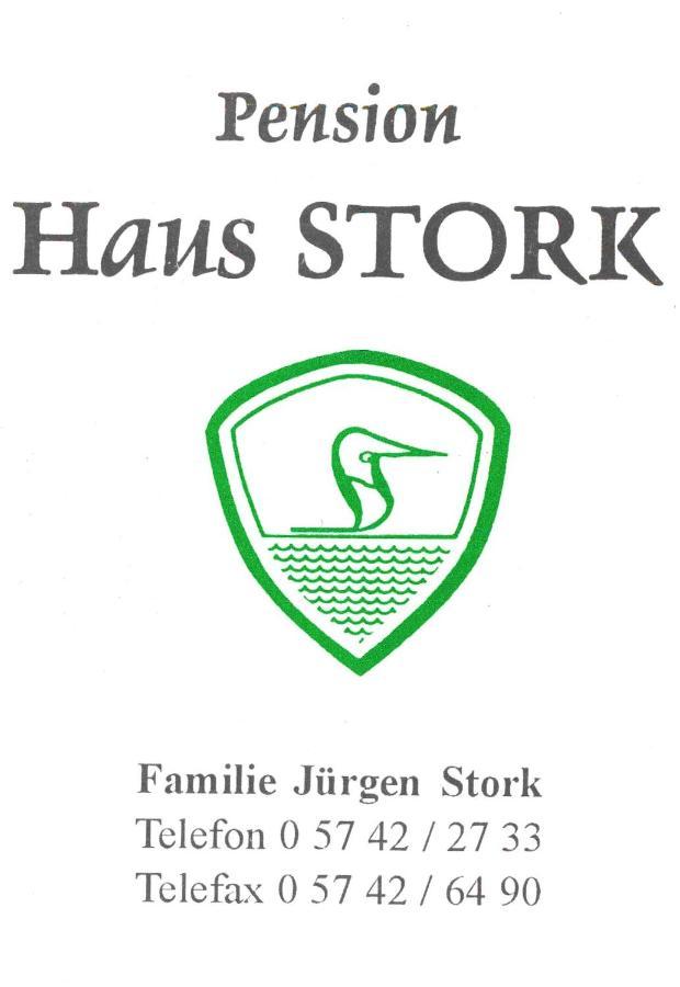 Hotel Pension Haus Stork Holzhausen  Exterior foto
